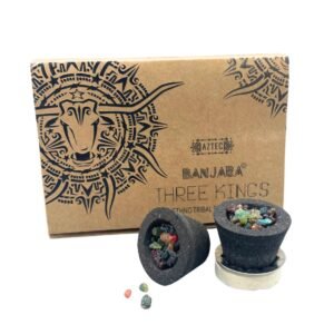 Banjara Harpikskopper - 3 Konger