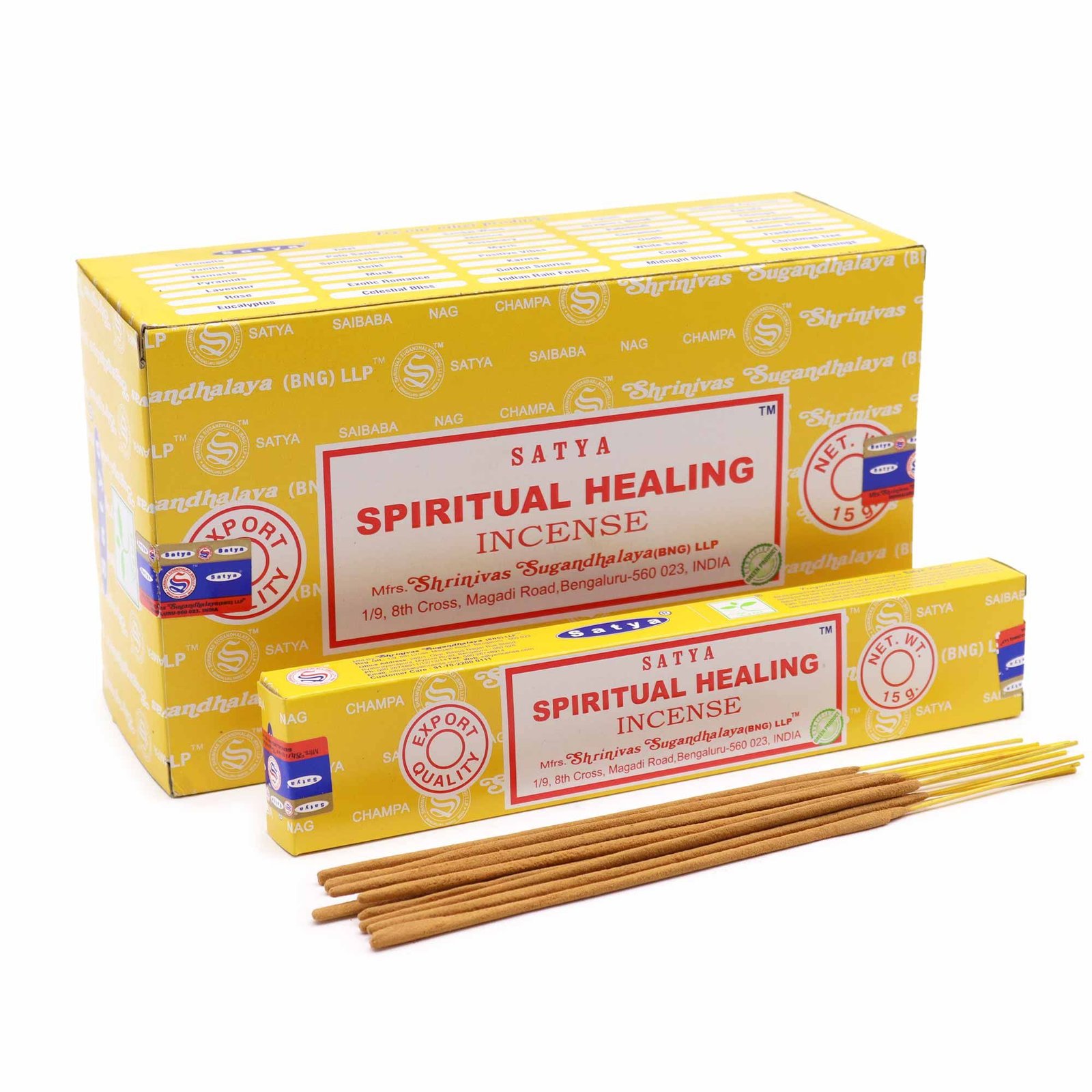 Satya Røgelse 15g - Åndelig Healing - Billede 2