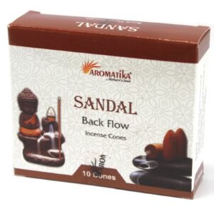 Aromatica Backflow Røgelseskegler - Sandeltræ