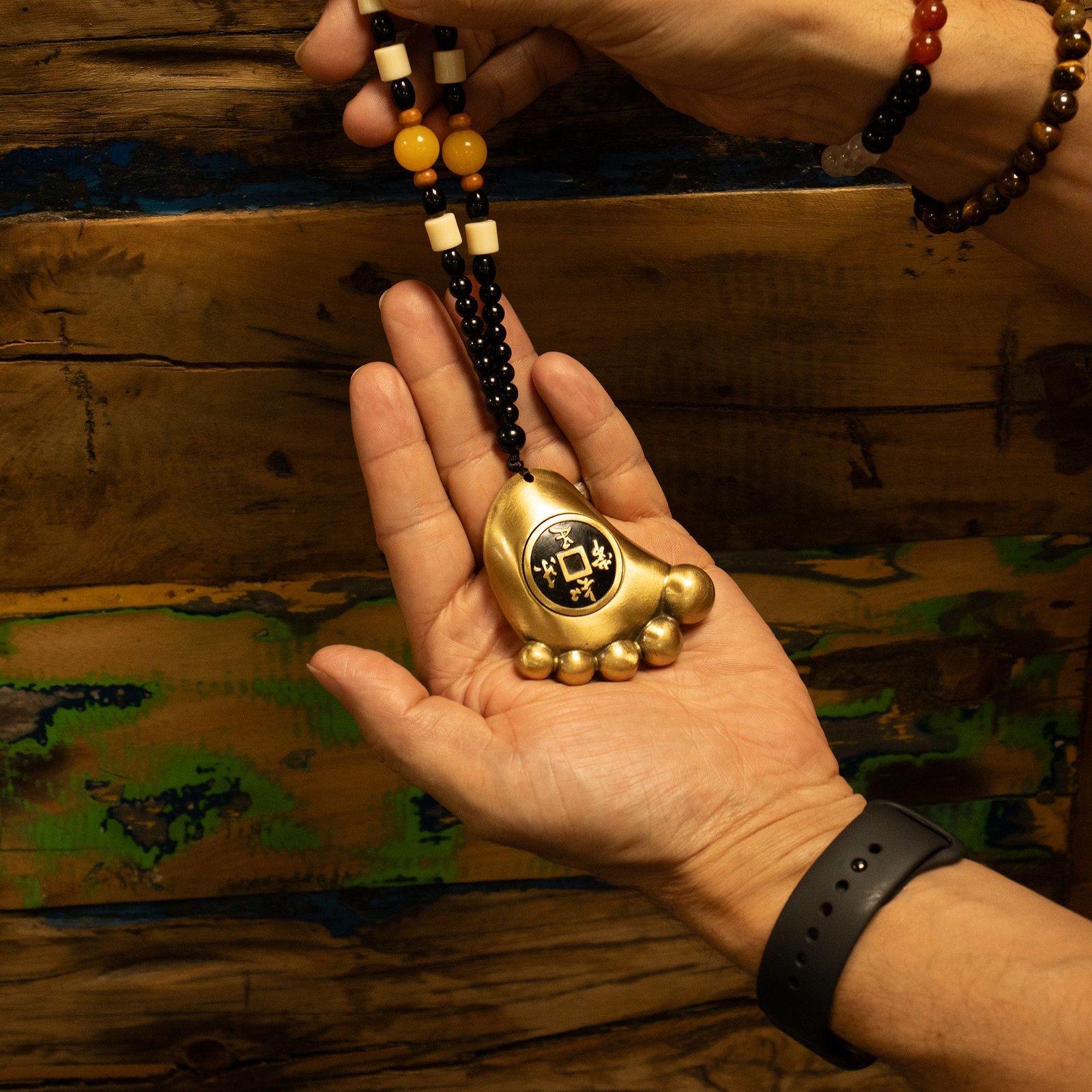 Feng Shui Hængesmykke - Trin til Rigdom Amulet - Billede 3