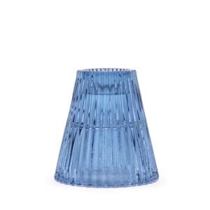 Set of 2  Flip Dinner Candle / Tealight Holder - Royal Blue