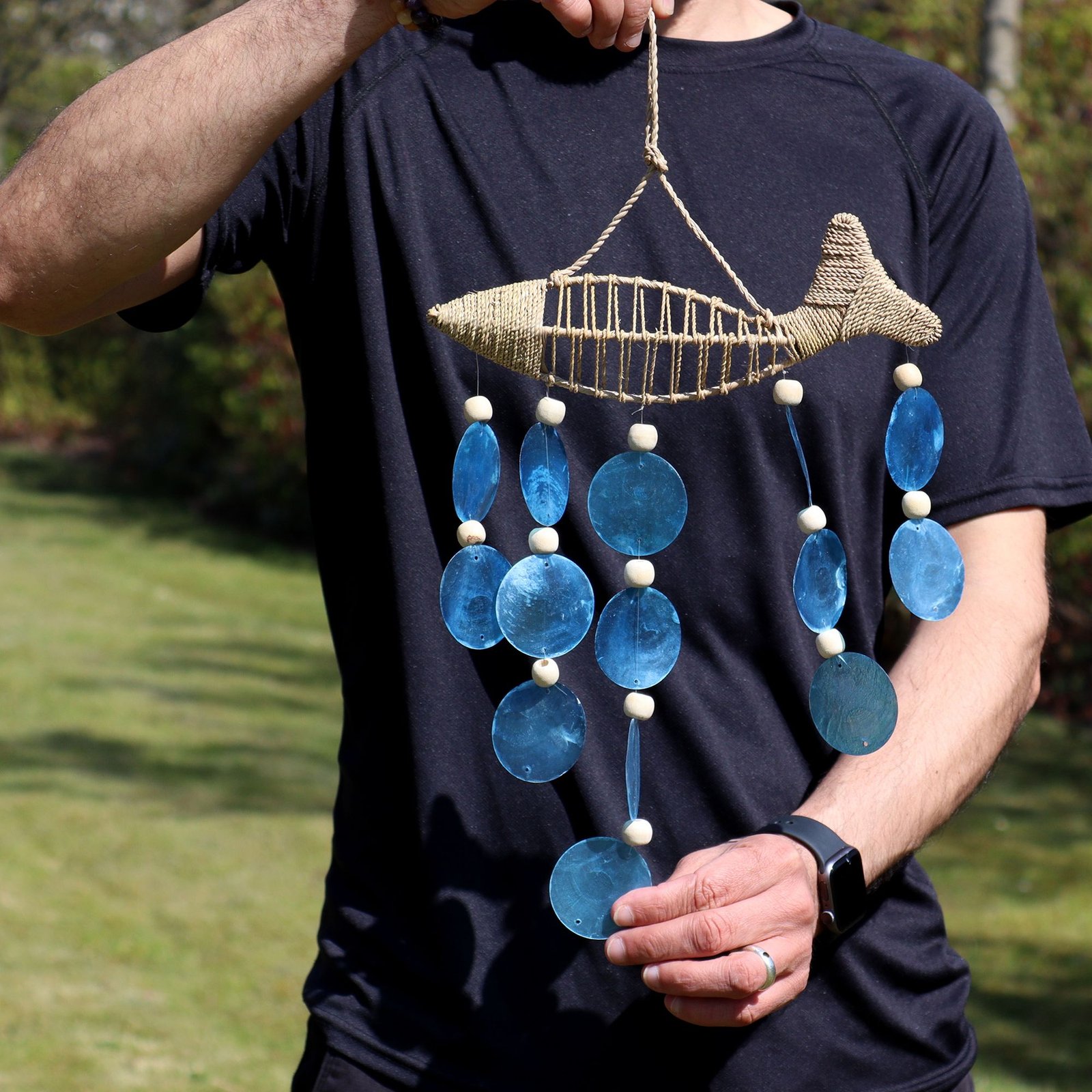 String Fish and Blue Copis Drop - Billede 2