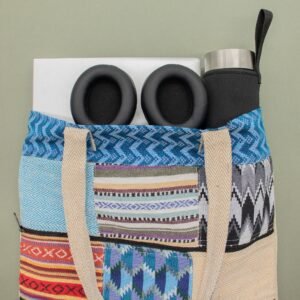 Patchwork Kathmandu mulepose - Dhaka-design (37x38cm)