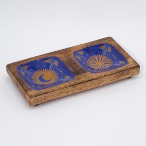 Dobbelt smykkebakke 20x10x2.5cm - Hop Hare