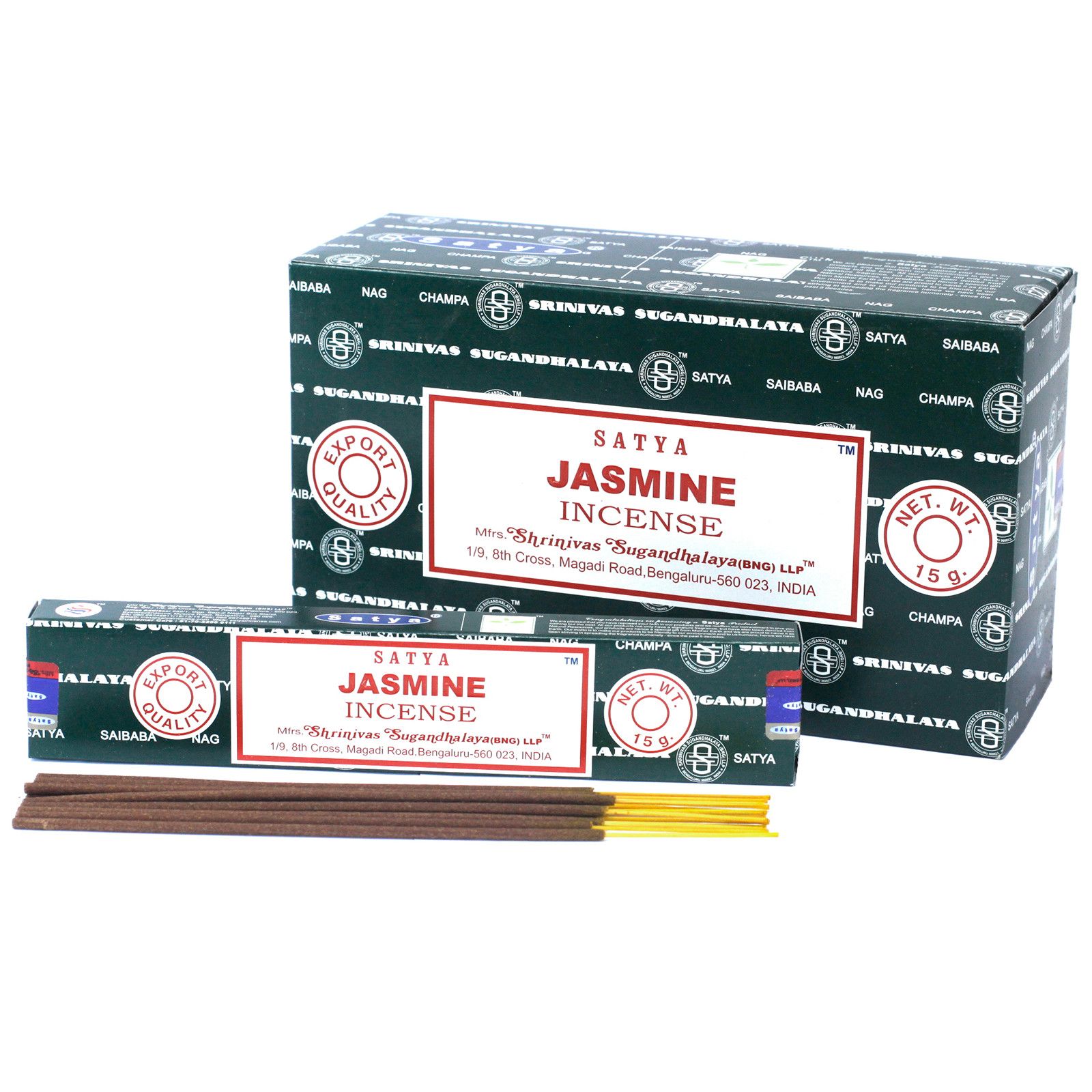 Satya Røgelse 15g - Jasmin - Billede 3