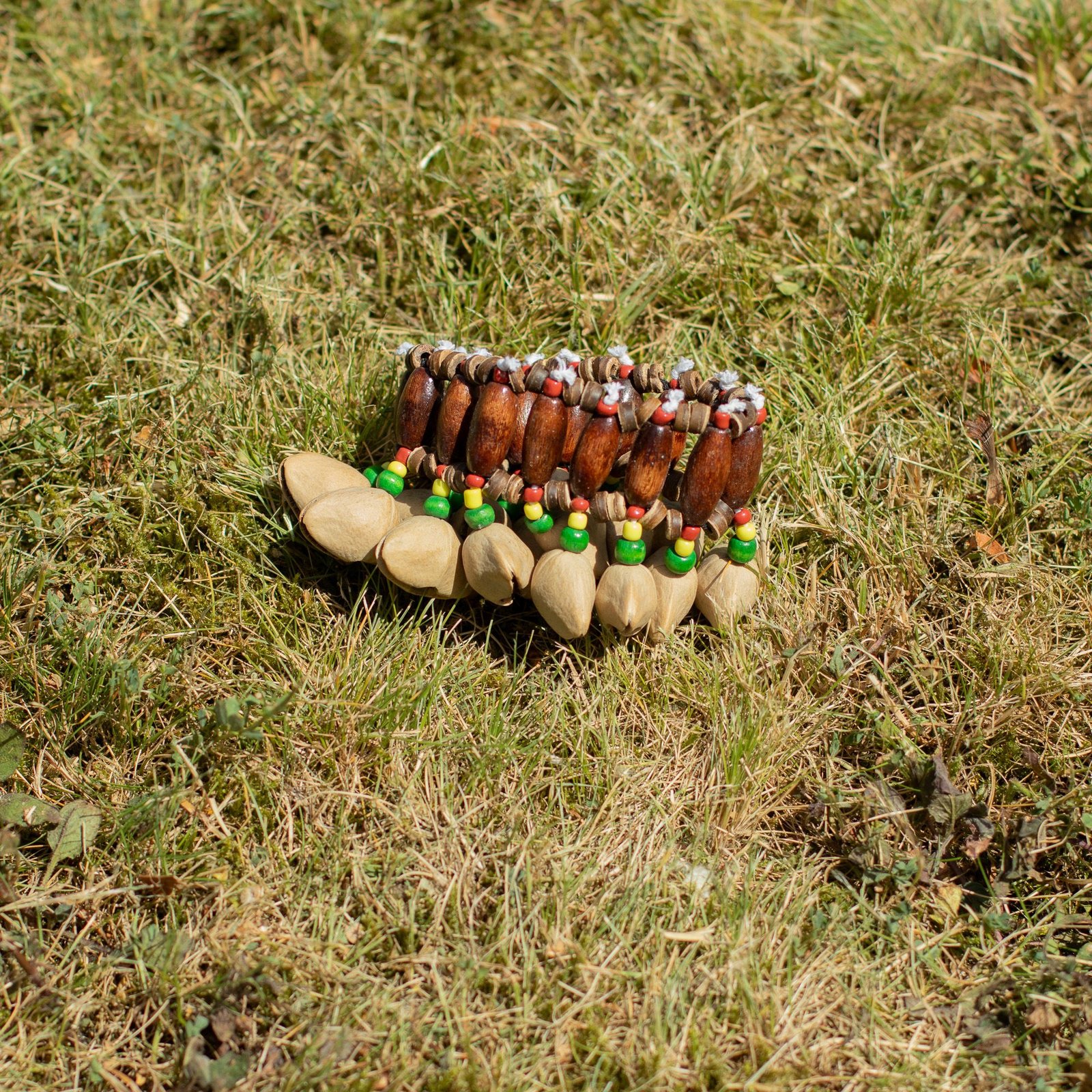 Kenari Shell Hand Shaker - Rattle Bracelet (15 Pieces) - Billede 6