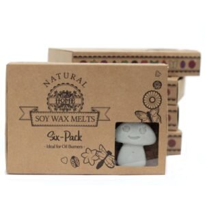 Gavesæt med 6 vokssmelter - Mørk patchouli