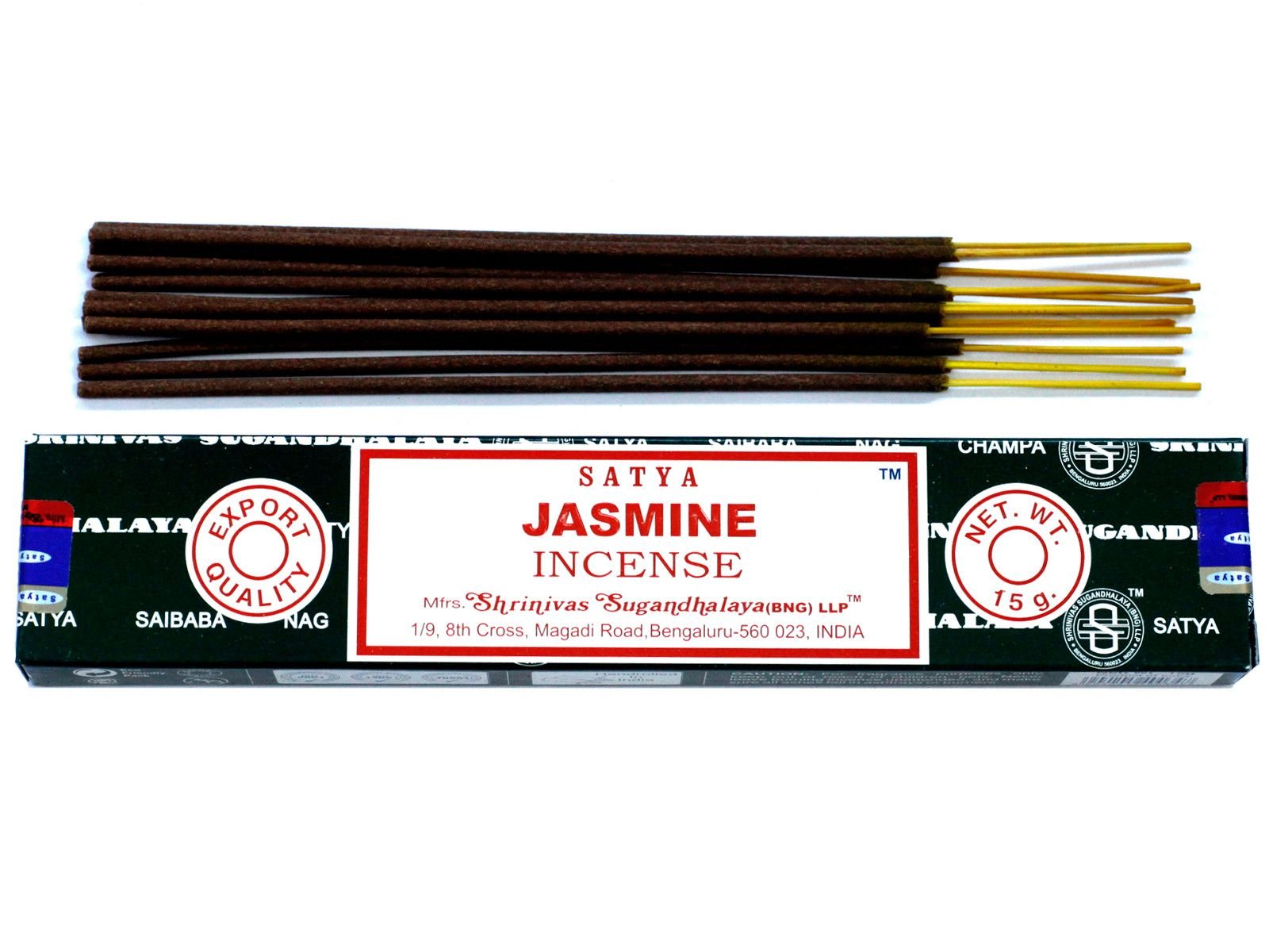 Satya Røgelse 15g - Jasmin - Billede 2