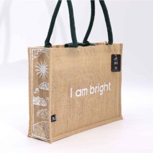 Hop Hare jute storpose - I am Bright