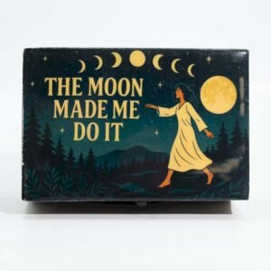 Mellem Emaljeret Boks - The Moon Made me Do It