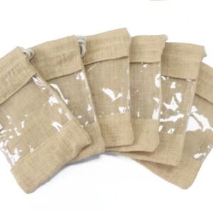 Mellem - Jute Vinduespose 20x12cm