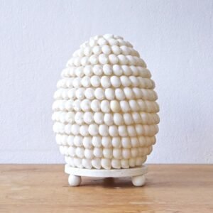 Boho Havskal-lampe - Buting Skal Oval - 15cm