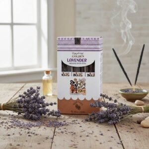 Golden Lavendel Renselsespinde af Harpiks - 30g