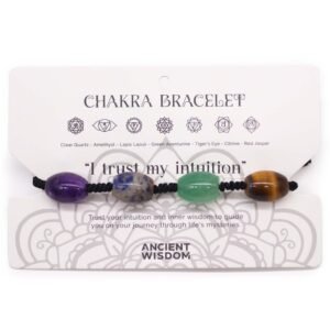 Chakra Snor-armbånd - Perler