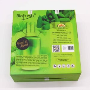 Biofresh Backflow Røgelseskegler (40 stk) - Røgelse og Myrra