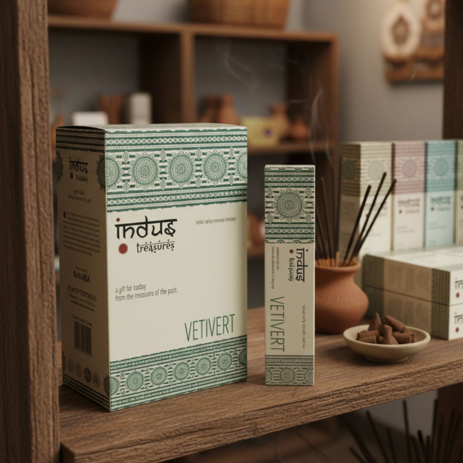 Indus Treasures - Vetiver - 15g - Billede 5