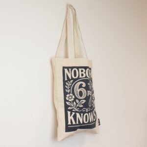 Nomad Sari Iconic Toni Tote Bag - Nobody Knows 67 - Natur 10oz