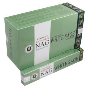 15g Golden Nag - Hvid Salvie Røgelse
