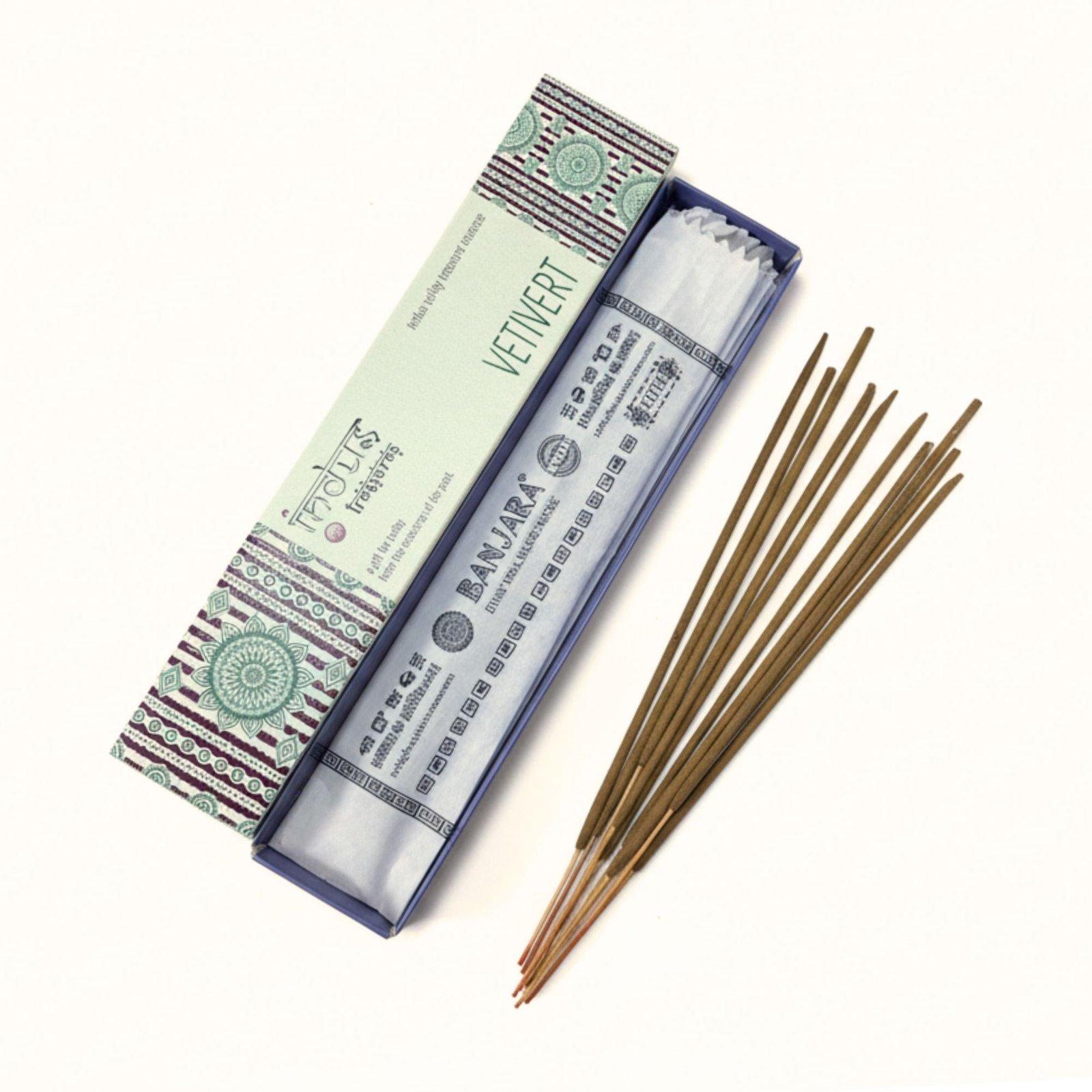 Indus Treasures - Vetiver - 15g - Billede 4