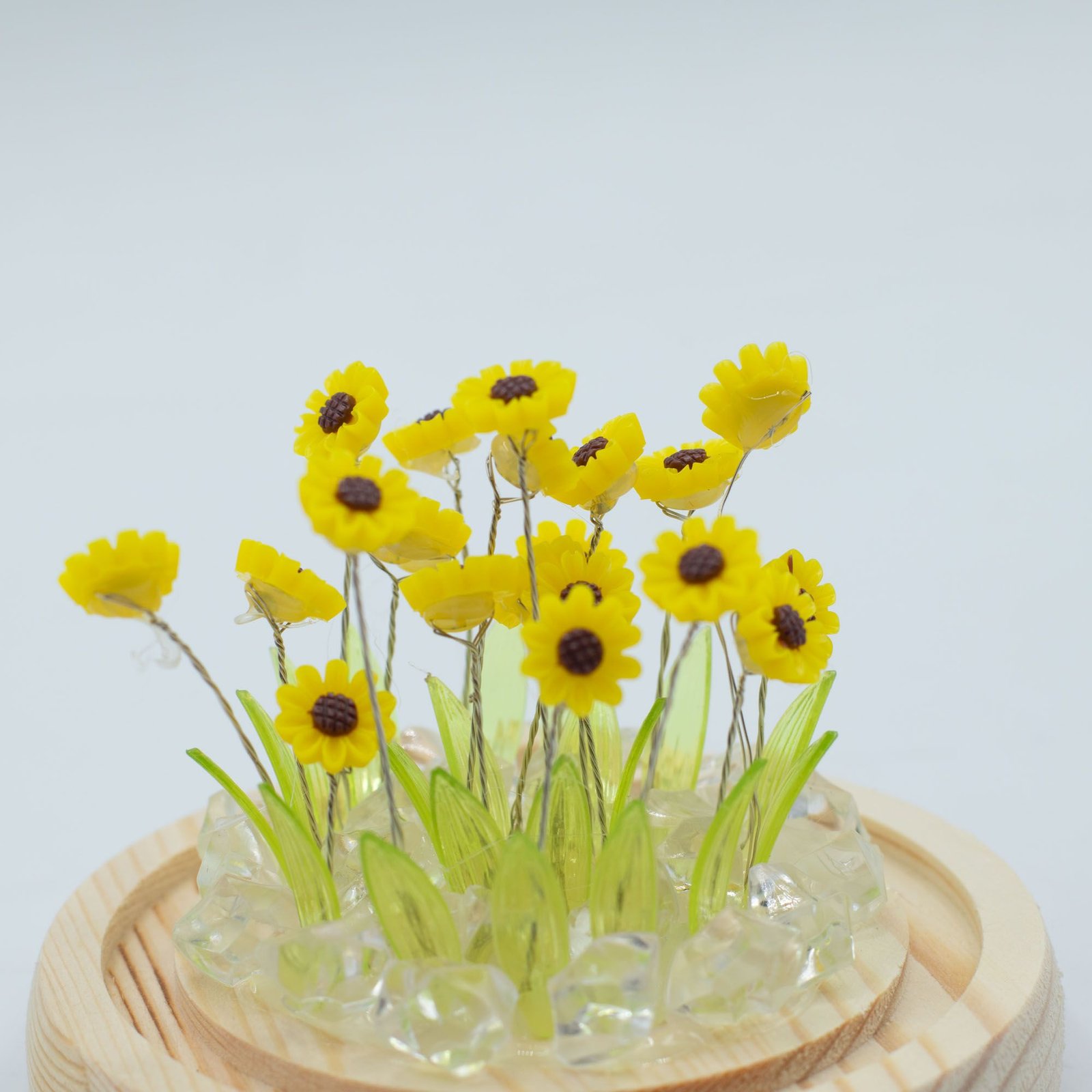 Blomster Glow Havekuppel - 20 Solsikker - LED USB - Billede 3