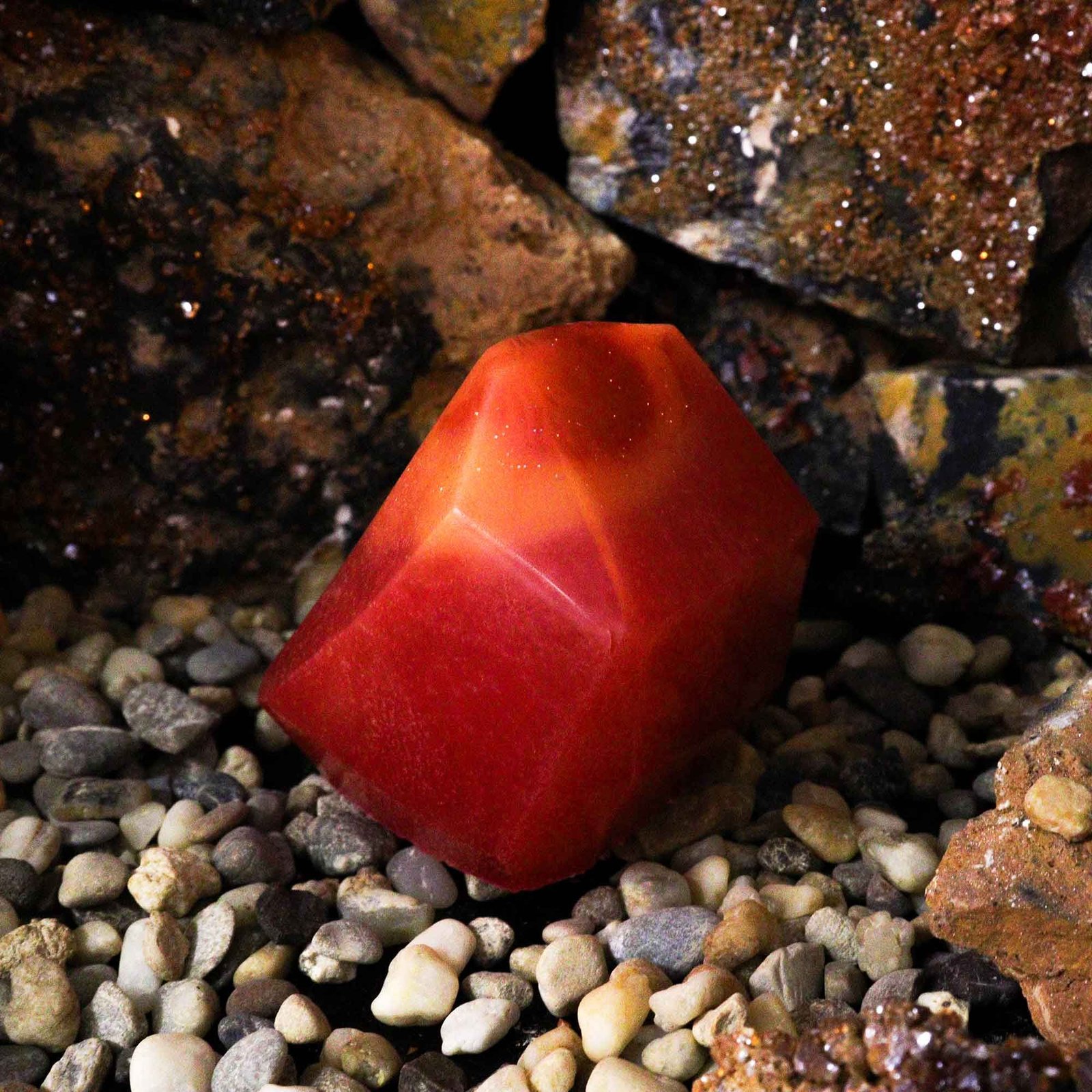 Krystal Element Sæbe - Ild - Billede 2