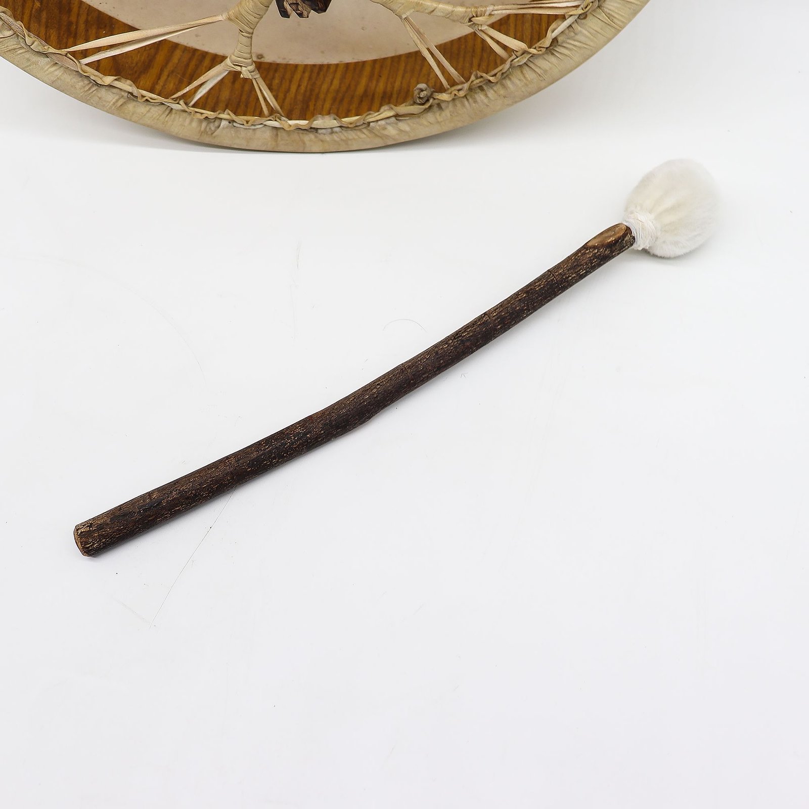 Spirit of the Bear - Shaman Drum & Stick- Tunable - 40cm - Billede 14