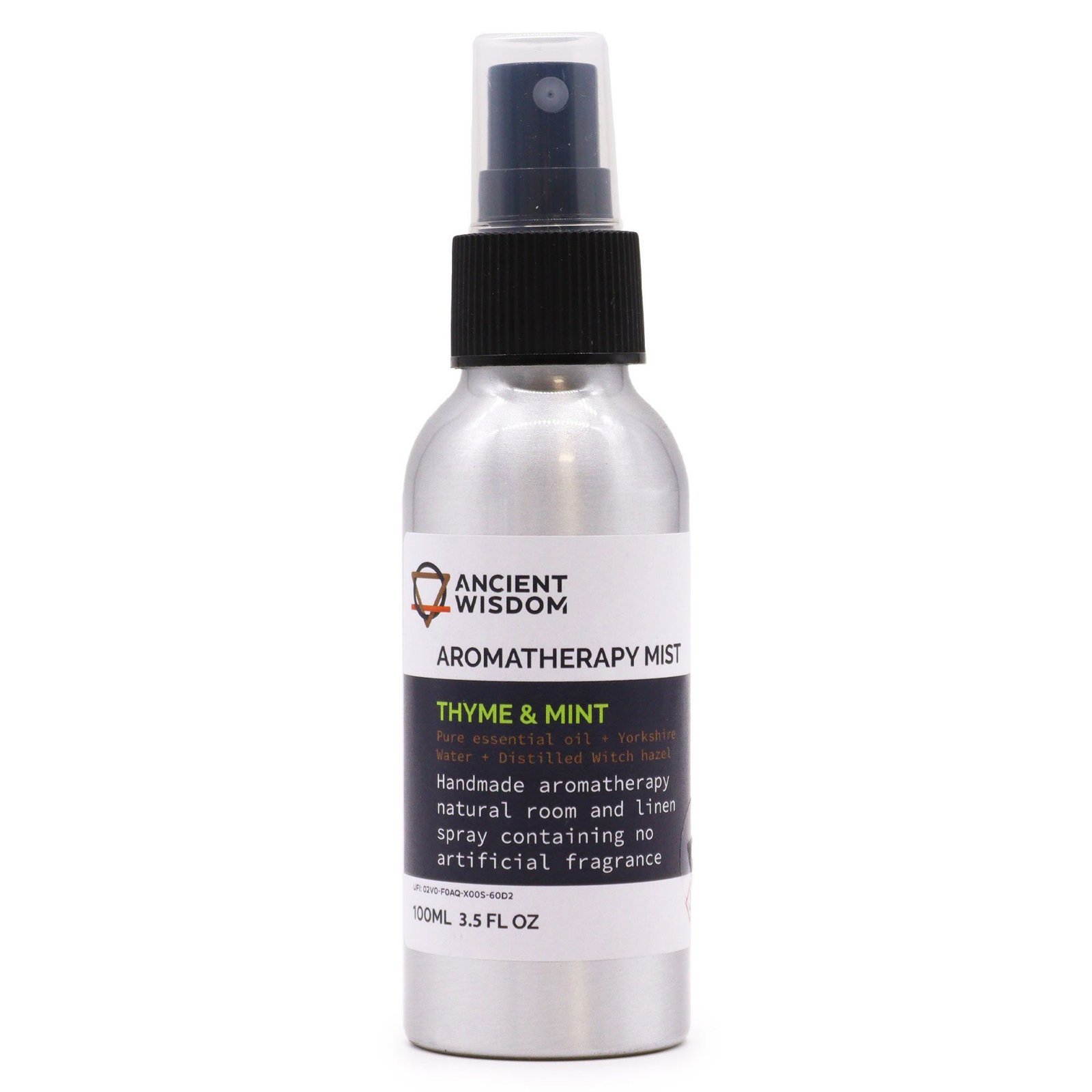 100ml Æterisk Olie Mist - Timian og Mynte - billede 2