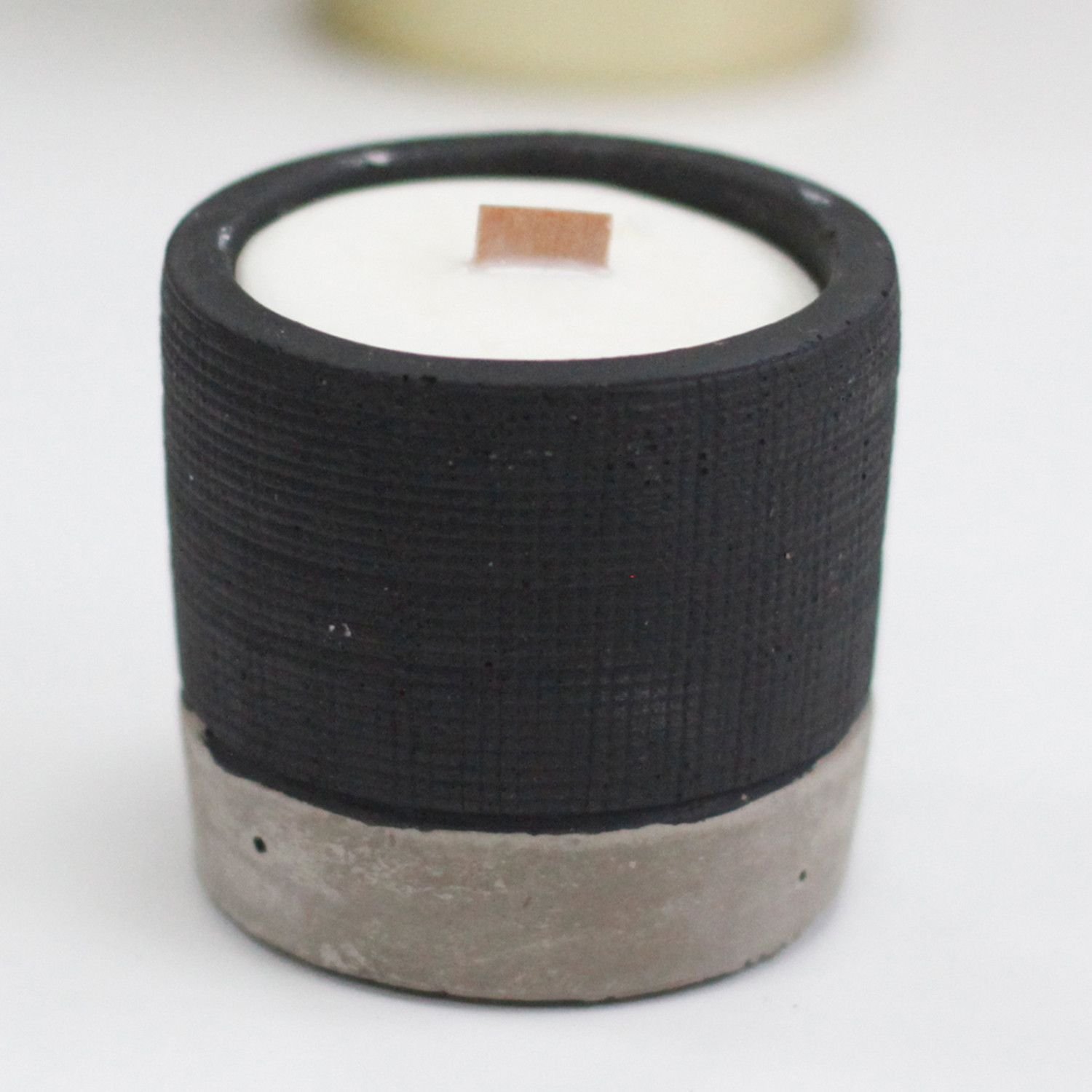 Potte Beton Sojalys - Sort - Brandy Butter - Billede 3