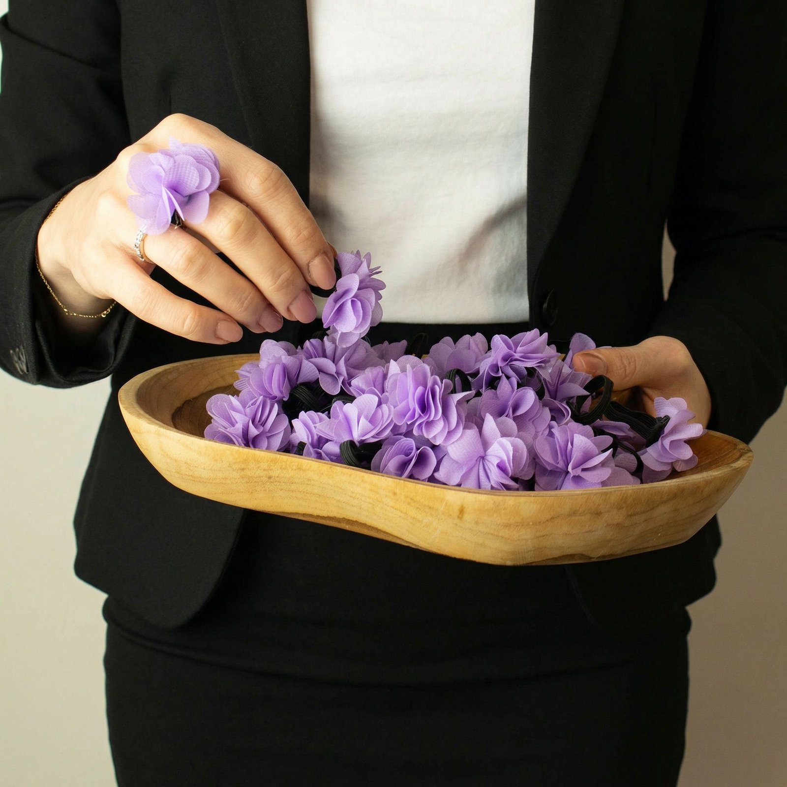 Duft Chiffon Diffuserringe - Lavendel - Billede 4