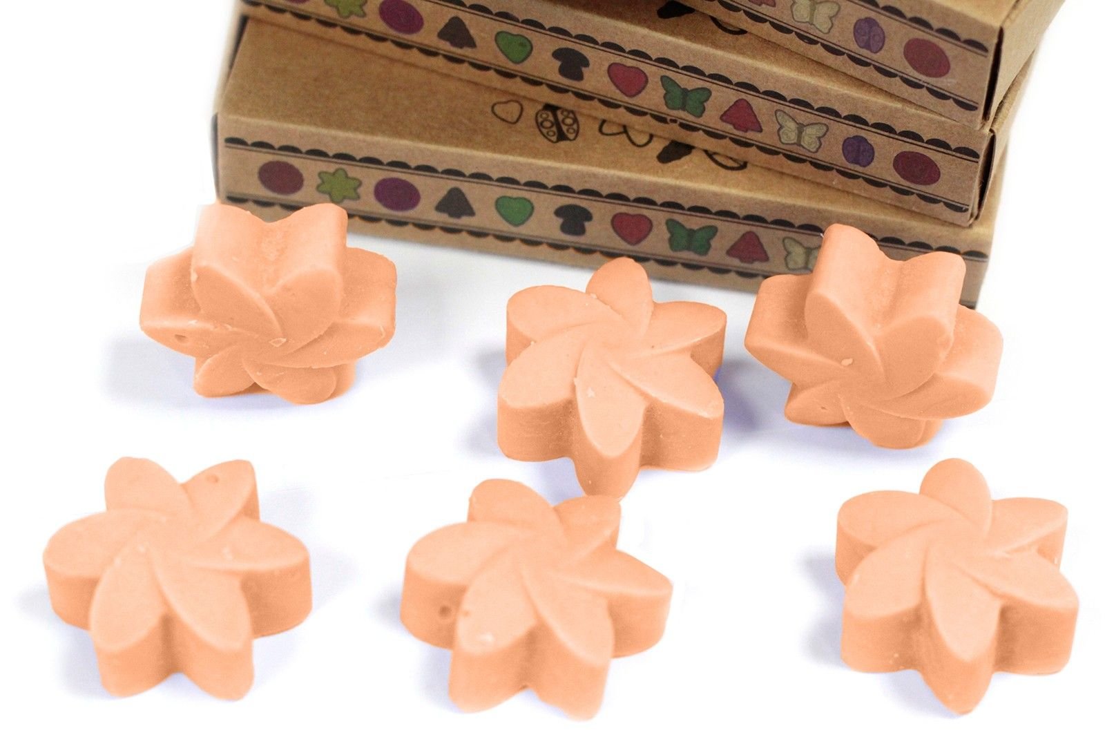 Gavesæt med 6 vokssmelter - Tuberose - Billede 2