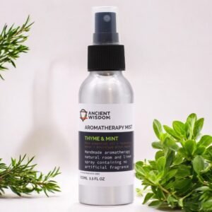 100ml Æterisk Olie Mist - Timian og Mynte