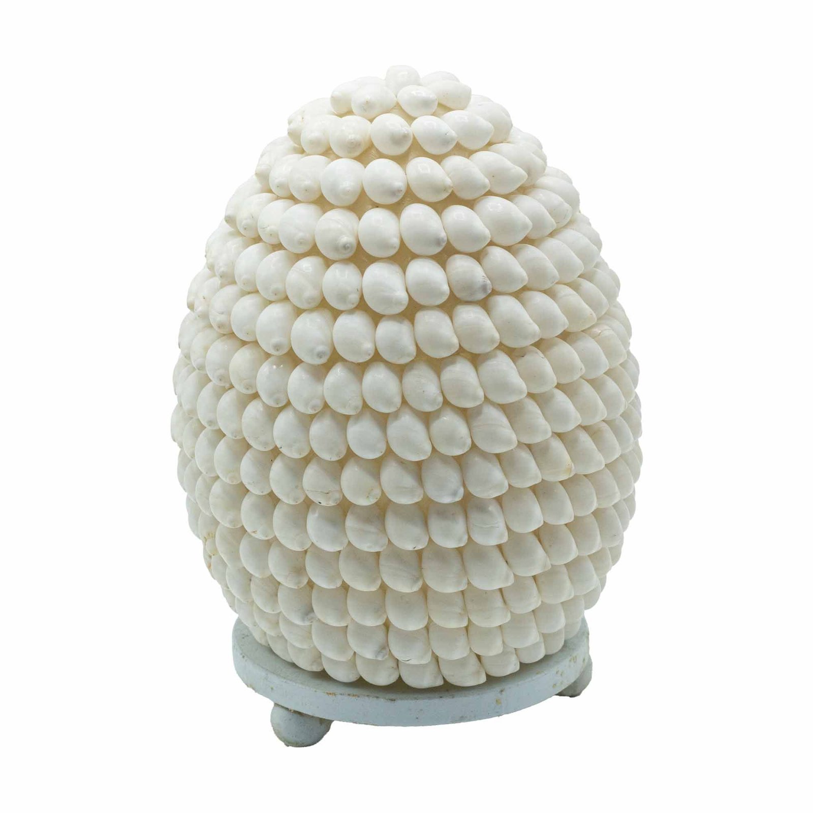 Boho Havskal-lampe - Buting Skal Oval - 15cm - Billede 2