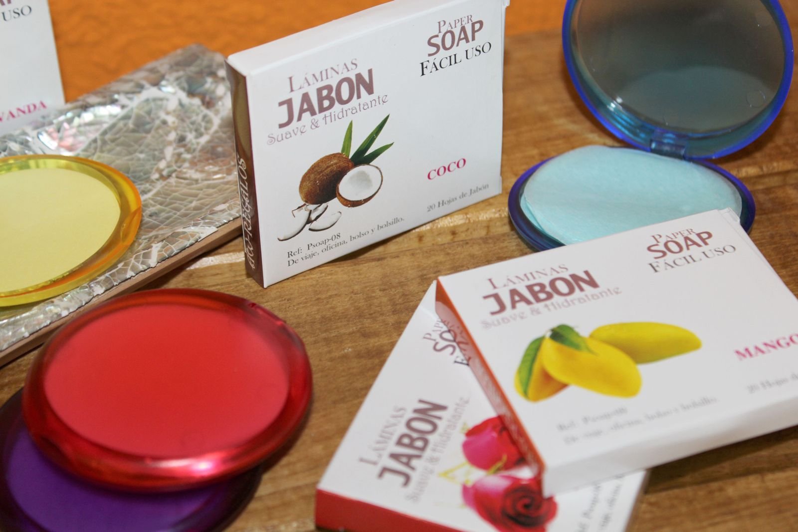 Papirsæbe – Jordbær, 20 ark - Billede 2